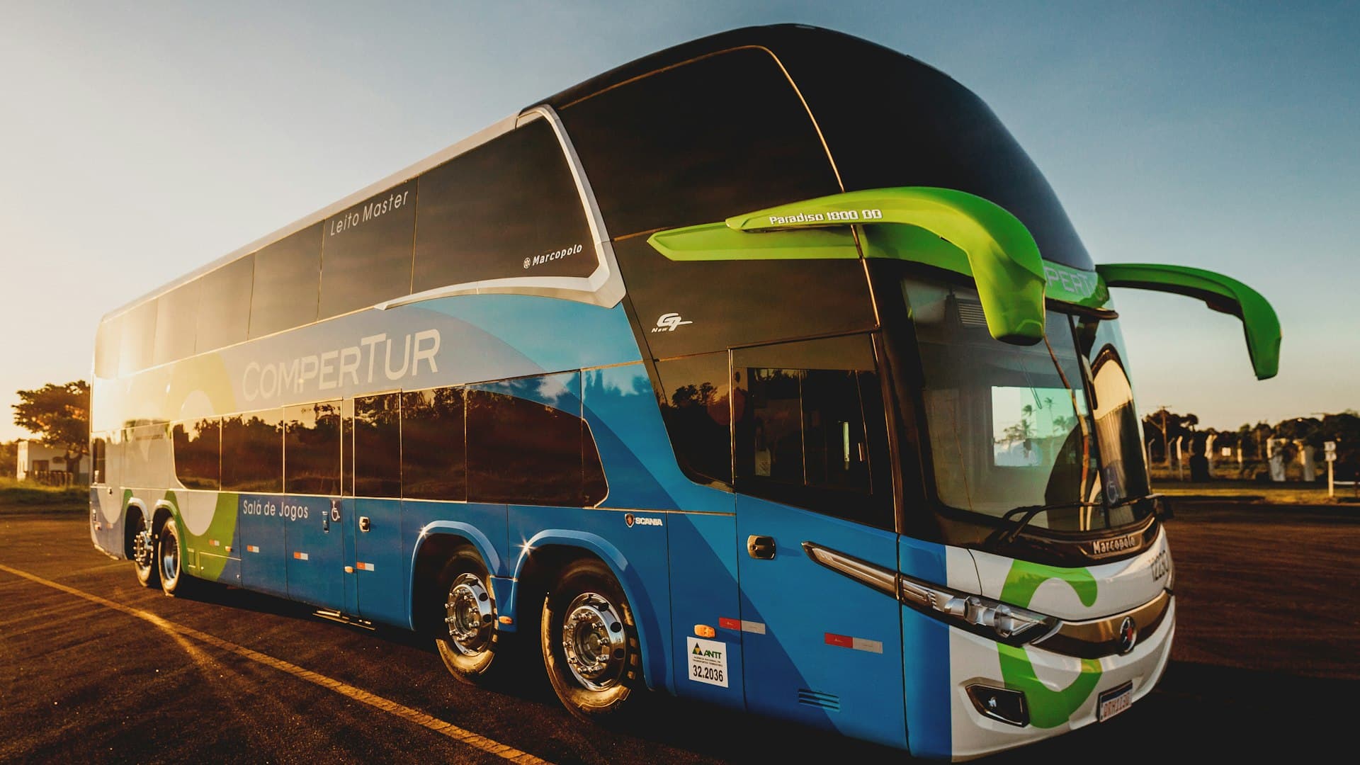 Luxury bus travel